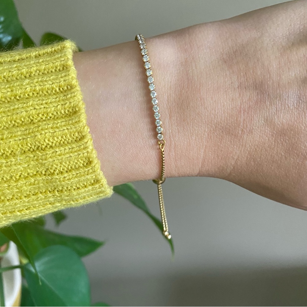 Pandora Yellow Gold Bolo Bracelet